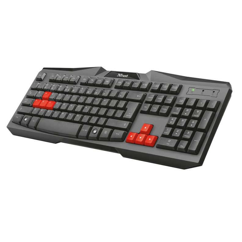 Teclado Gamer Teclas Color Rojo Ziva - PS-0