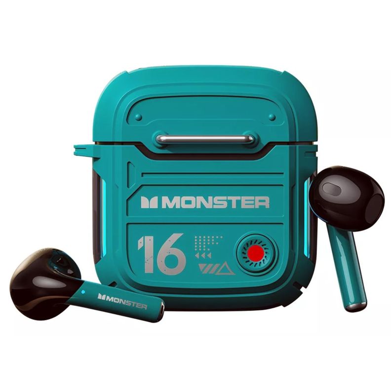 Audífonos Monster Bluetooth 5.3 XKT16 Verde - PS-0
