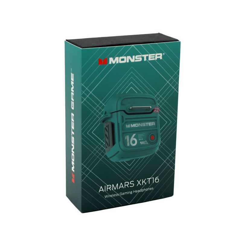 Audífonos Monster Bluetooth 5.3 XKT16 Verde - PS-3