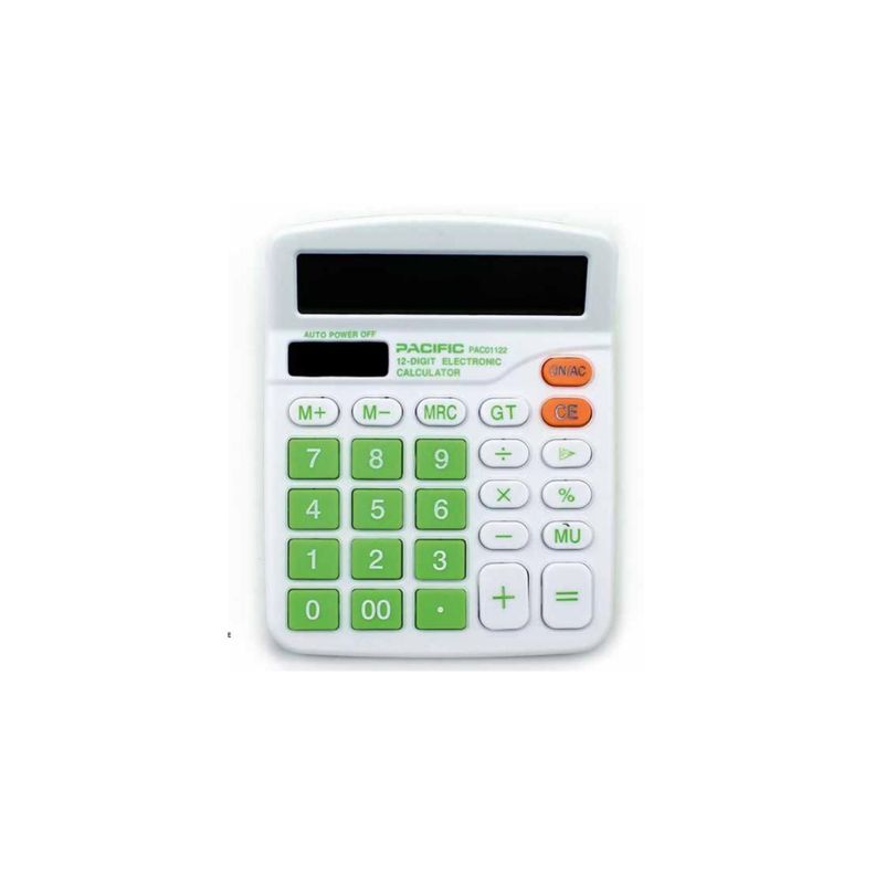 Calculadora Electronica 12 Digitos Verde - PS