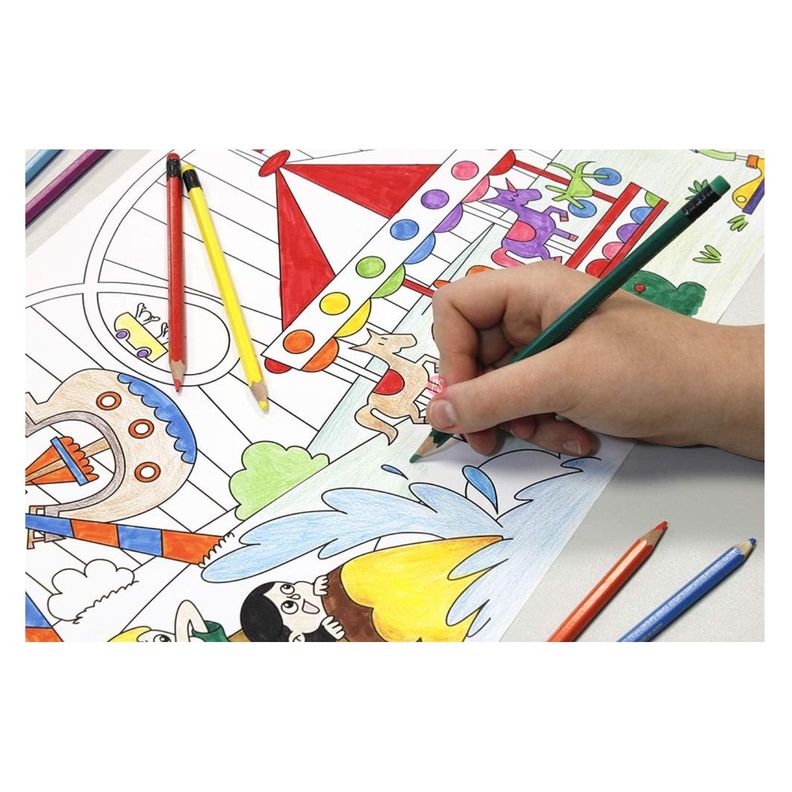 Adhesivo Para Colorear Diseño Parque 4mts - Ps-1