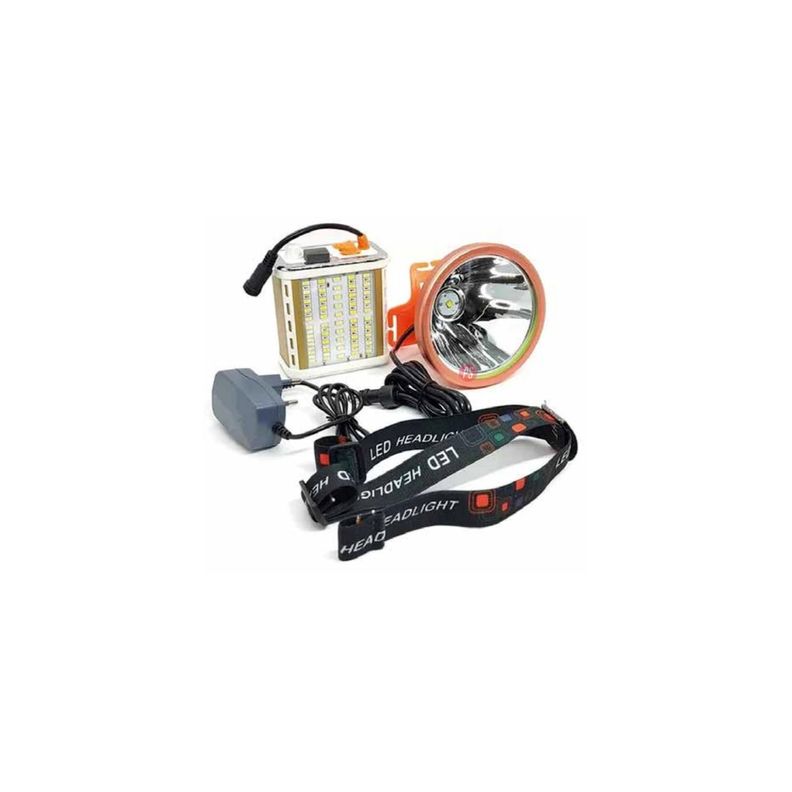 Linterna Led Cintillo Alcance 400mts Recargable - Ps-1