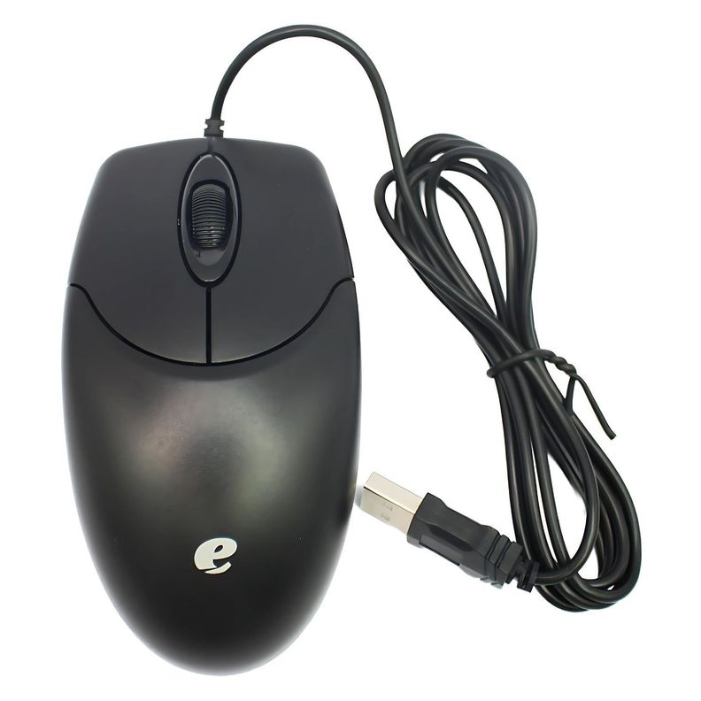 Mouse USB Certificado Por Windows Colores Acer M117 - PS Negro