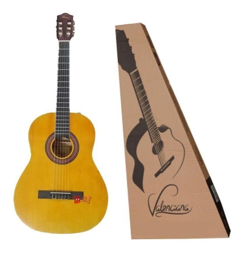Guitarra Electroacústica 39 Pulgadas + Funda Valenciana - Ps-2