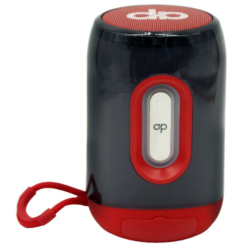 Parlante Bluetooth Rgb Tws Portátil Color Rojo - PS-0