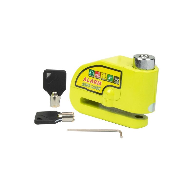 Candado Freno De Disco Con Alarma Para Moto O Bicicleta - Ps-1