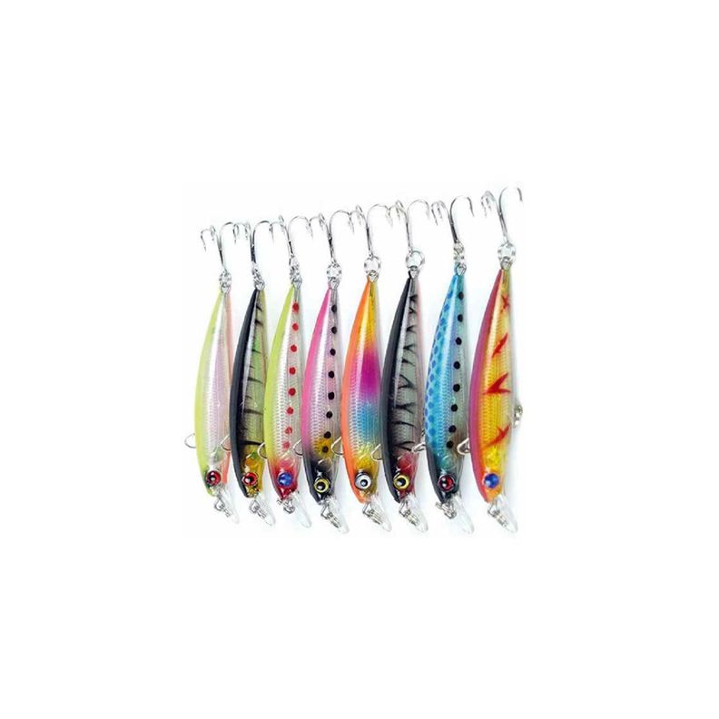 Señuelos Pesca Kit 8 Unidades - Puntostore-0
