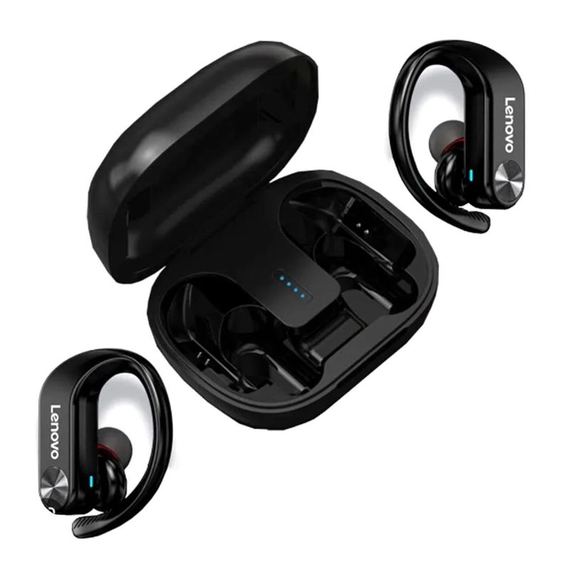 Audífonos Gamer Bluetooth Iluminación Lenovo Lp7 Color Negro - PS-0