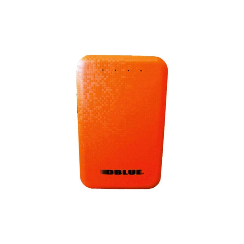 Power Bank Batería 8800mah Doble Usb Naranja - PuntoStore-0