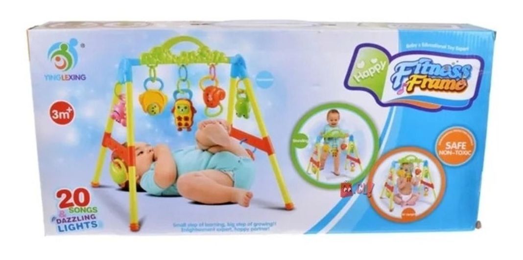 Barra De Ejercicios Para Bebés Con 5 Sonajeros - Ps-1