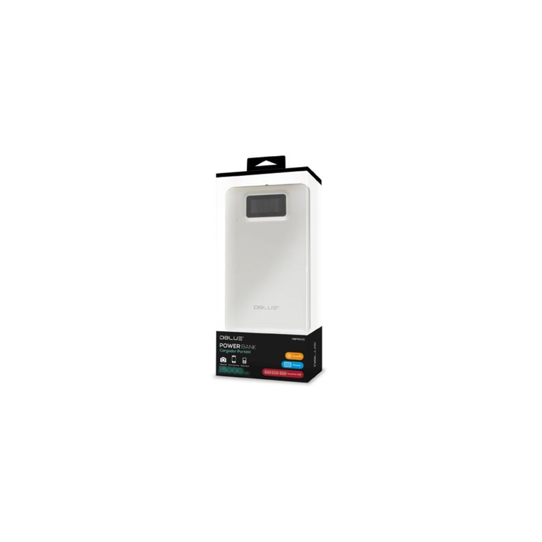 Power Bank Cargador Portátil 13000Mha 2 Usb Negro - PuntoStore-1