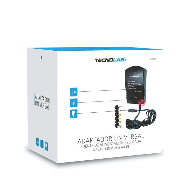 Adaptador Universal De Corriente 3V-12V 36W - PS-1