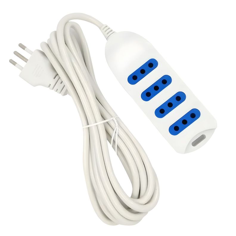 Alargador Electrico 4 Enchufes Certificado SEC Colores - PS