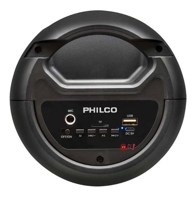 Parlante Karaoke Bluetooth Philco Con Micrófono 764bk - Ps-2