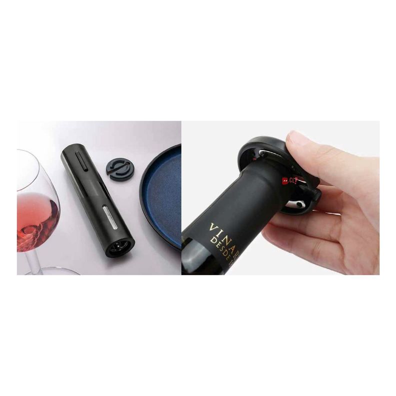 Abridor Eléctrico De Vino Sacacorchos Descorchador - PuntoStore-1