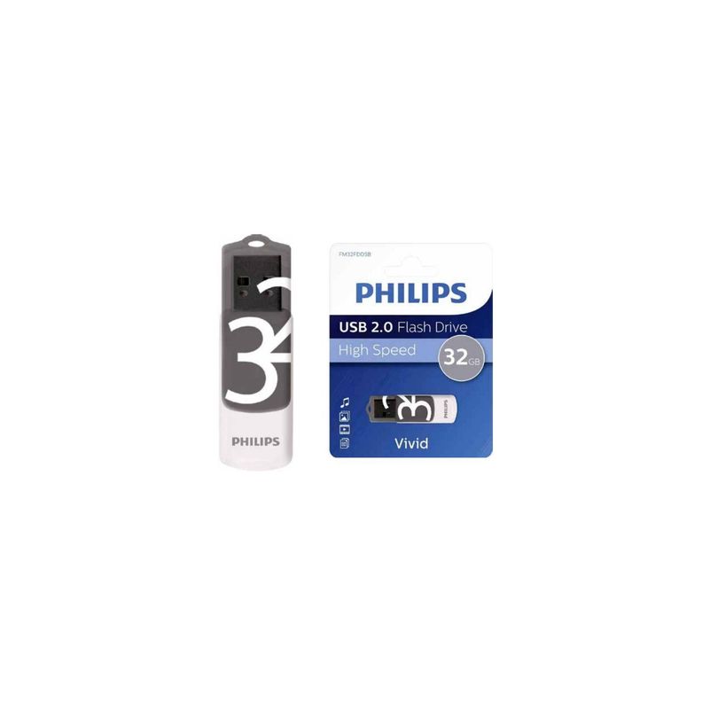 Pendrive 32gb Philips Vivid - Puntostore-1
