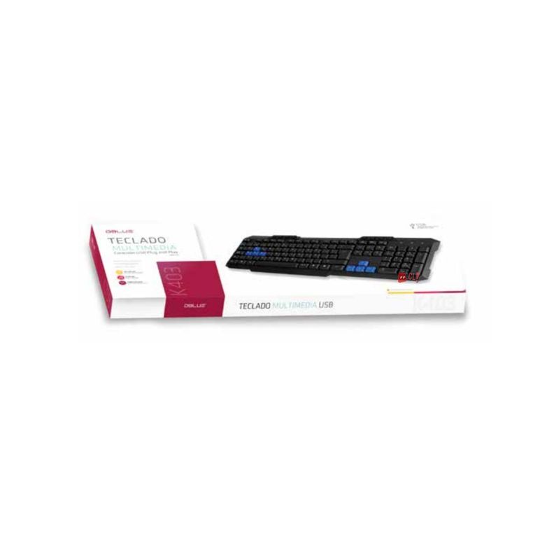 Teclado pc mini ultra slim con conexión usb - PS-2