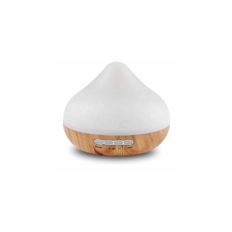Humidificador Difusor De Aroma Terapia Diseño Madera - PuntoStore-0