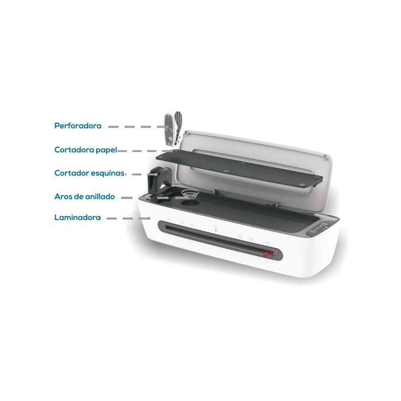 Termolaminadora Con Cortadora De Papel 400w - PuntoStore-1