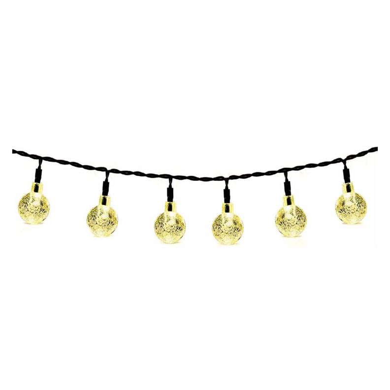 Guirnalda Solar Decoración 20 Led 10mts - PuntoStore-0