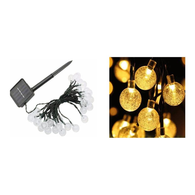 Guirnalda Solar Decoración 20 Led 10mts - PuntoStore-1
