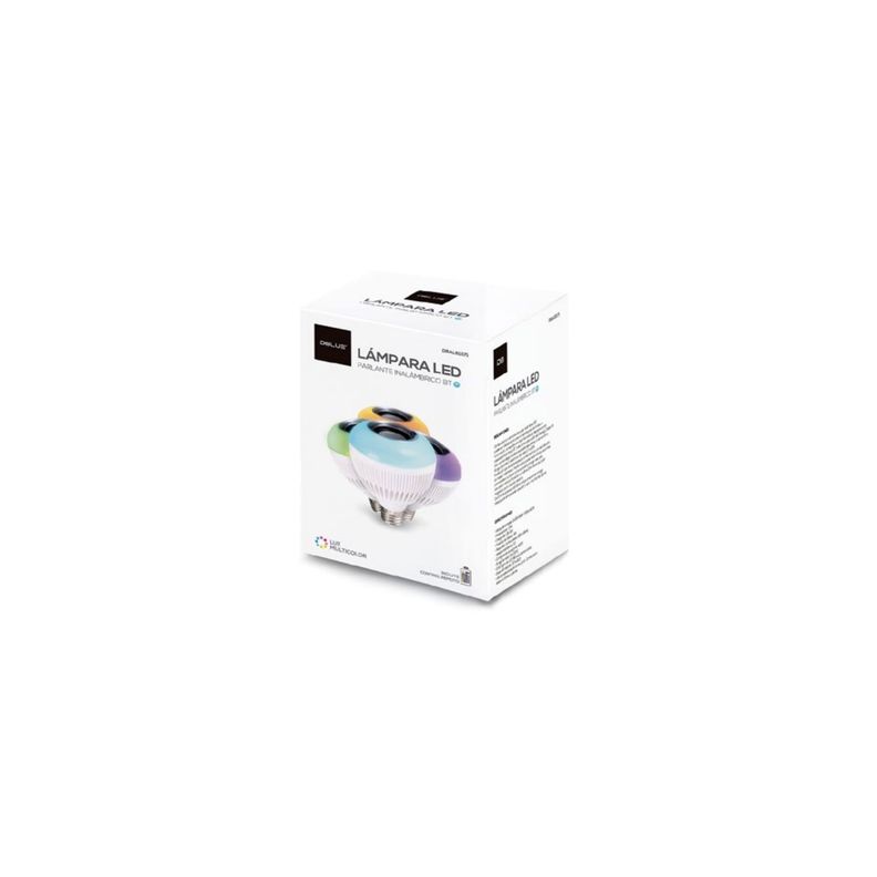 Ampolleta Led Con Parlante Bluetooth Y Control Remoto - Ps-3