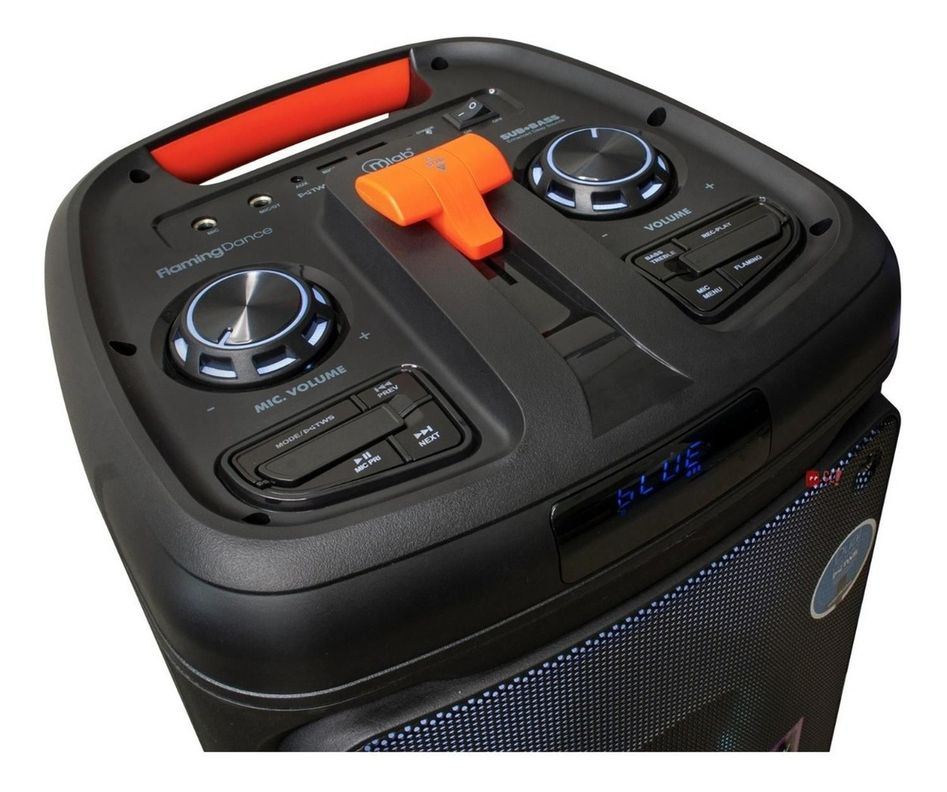 Parlante Flaming Dance Pantalla Led Con Control Central - Ps-2