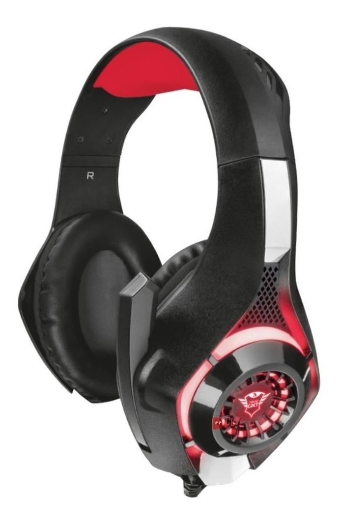 Audífonos Gamer Gxt 313 Nero Led Rojo - Ps-1
