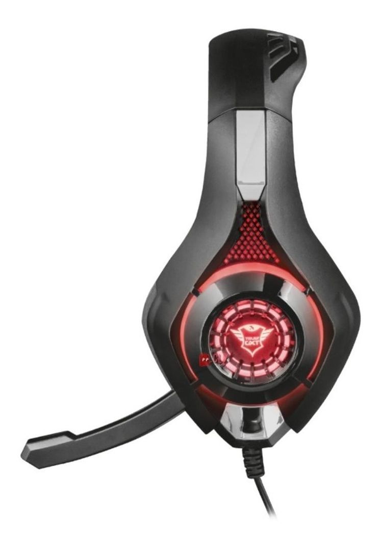 Audífonos Gamer Gxt 313 Nero Led Rojo - Ps-2