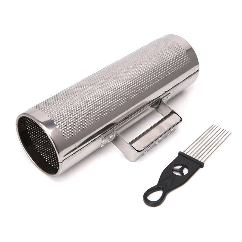 Guiro Metalico 13x5 Pulgadas Plateado Con Cepillo - PS