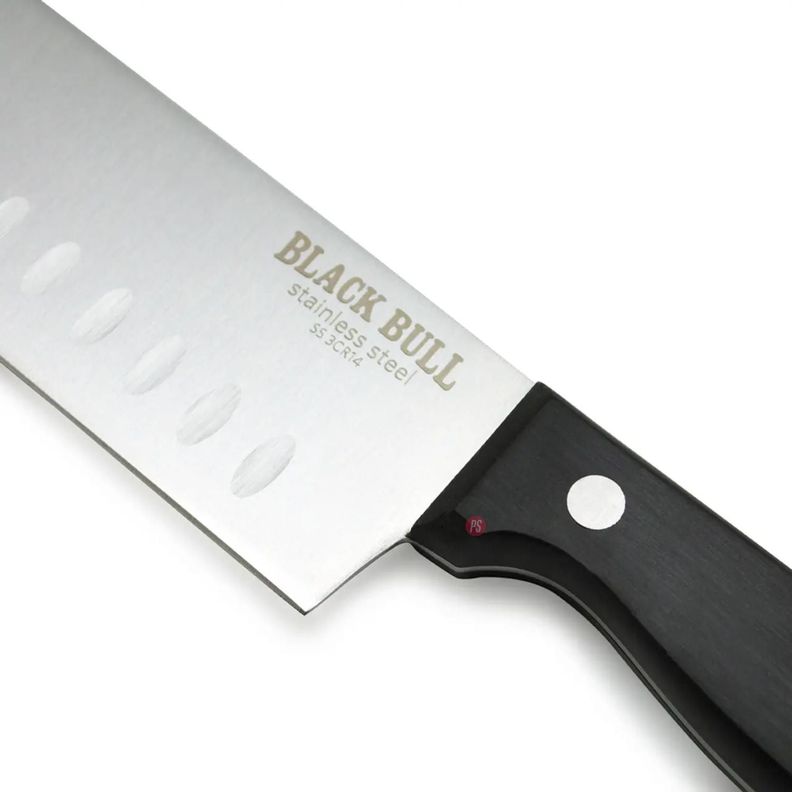 Cuchillo Santoku 7 Pulgadas Texas Black Bull - PS-2