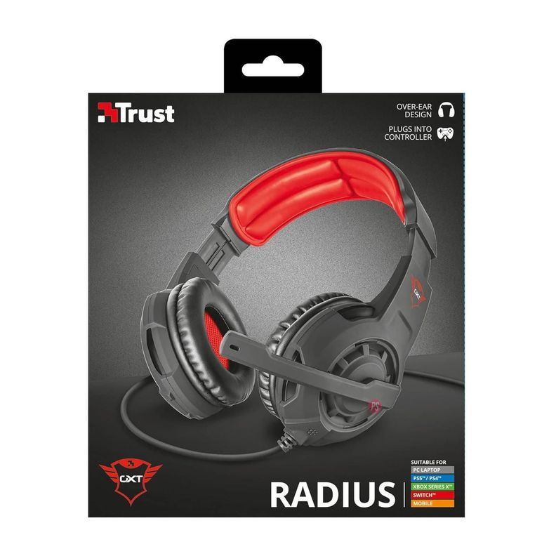 Audífonos Gamer Multiplataforma Gxt 310 Radius - PS-5