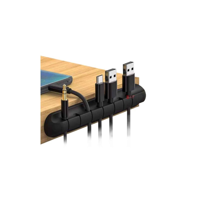 Organizador De Cables Con 7 Ranuras Para Escritorio Pc - Ps-1