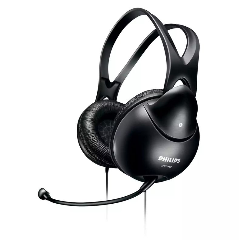 Audífonos Con Micrófono Para PC Philips Shm1900 - PS-0