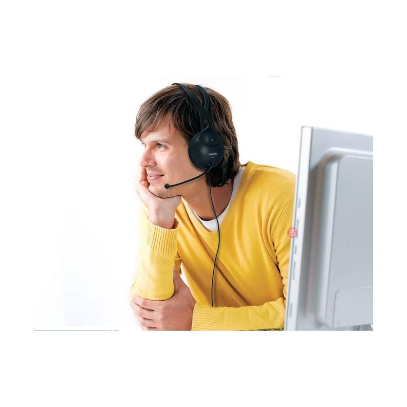 Audífonos Con Micrófono Para PC Philips Shm1900 - PS-2