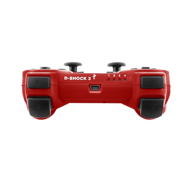 Joystick Ps3 Bluetooth D-Shock 3 Rojo - Puntostore-1
