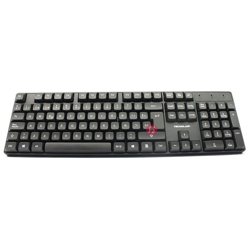 Kit Teclado + Mouse Inalámbrico 2.4G Ergonómico - PS-1