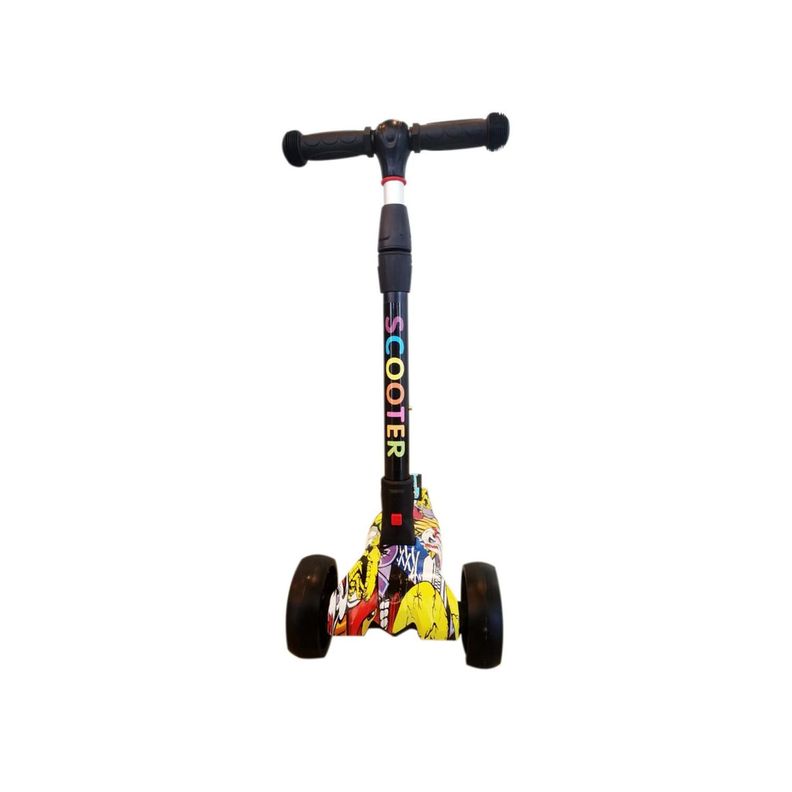 Scooter Aluminio 4 Ruedas Led Diseño - PS-1