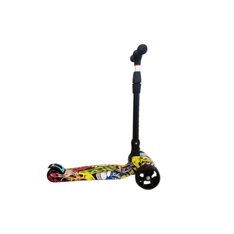 Scooter Aluminio 4 Ruedas Led Diseño - PS-2