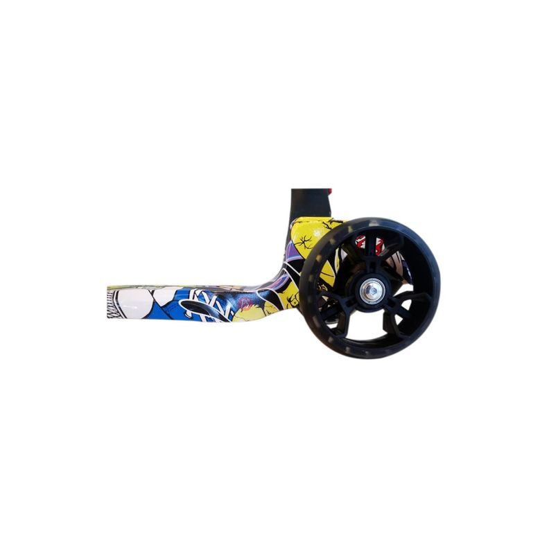 Scooter Aluminio 4 Ruedas Led Diseño - PS-4