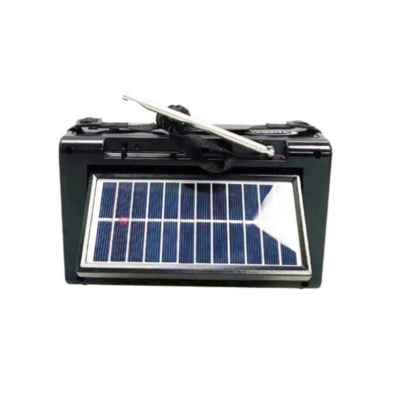 Radio Portátil AM/FM/SW Con Panel Solar Y Luz - PS-1