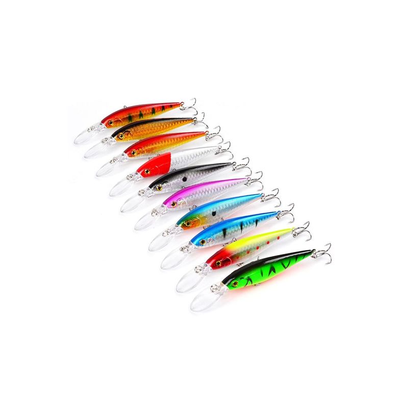 Señuelos Pesca Rápala 7,2cms Kit 10 Unidades - Puntostore-0