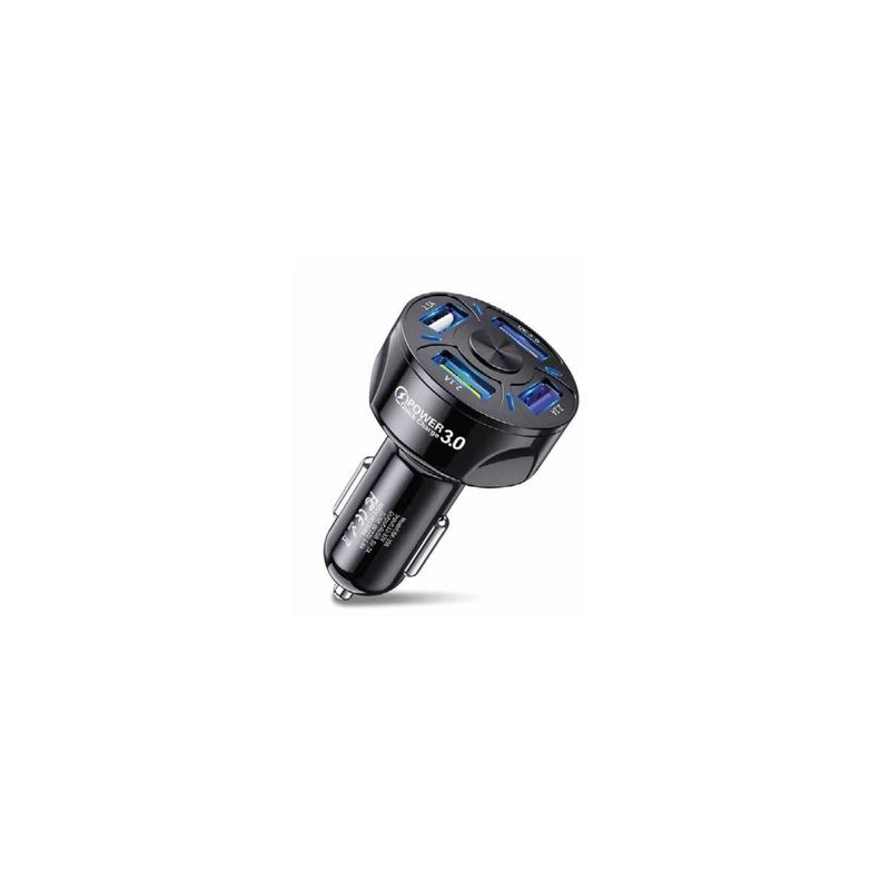 Cargador Para Auto 18W Ultra Rapido - PS Negro