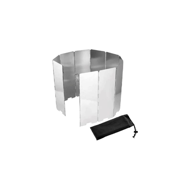 Protector De Viento 65x22cm Para Cocinilla Camping - PuntoStore-0