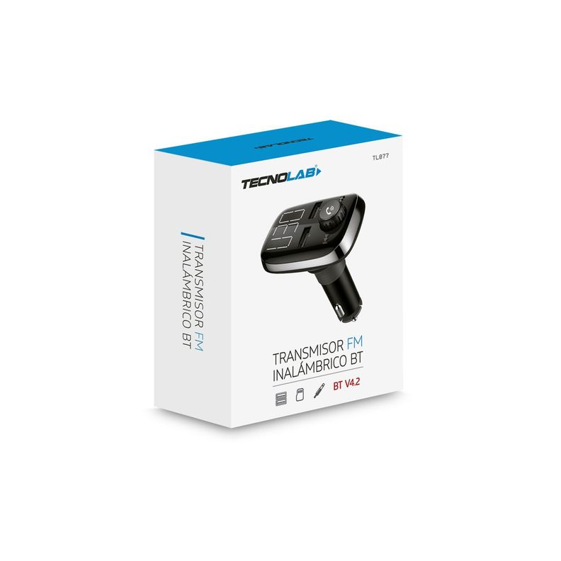 Transmisor Fm Autos Bluetooth 4.2 - PuntoStore-2