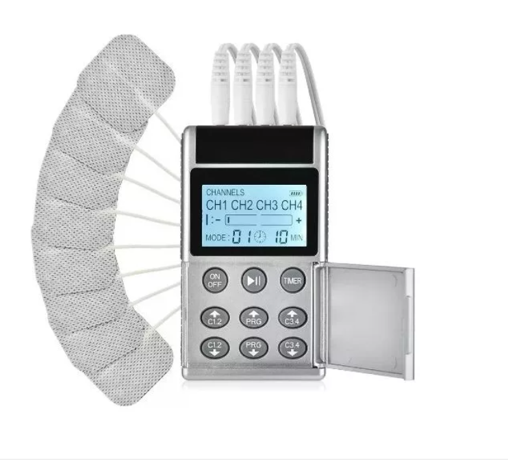 Electro Estimulador Muscular 4 Canales Tens Ems 15-1