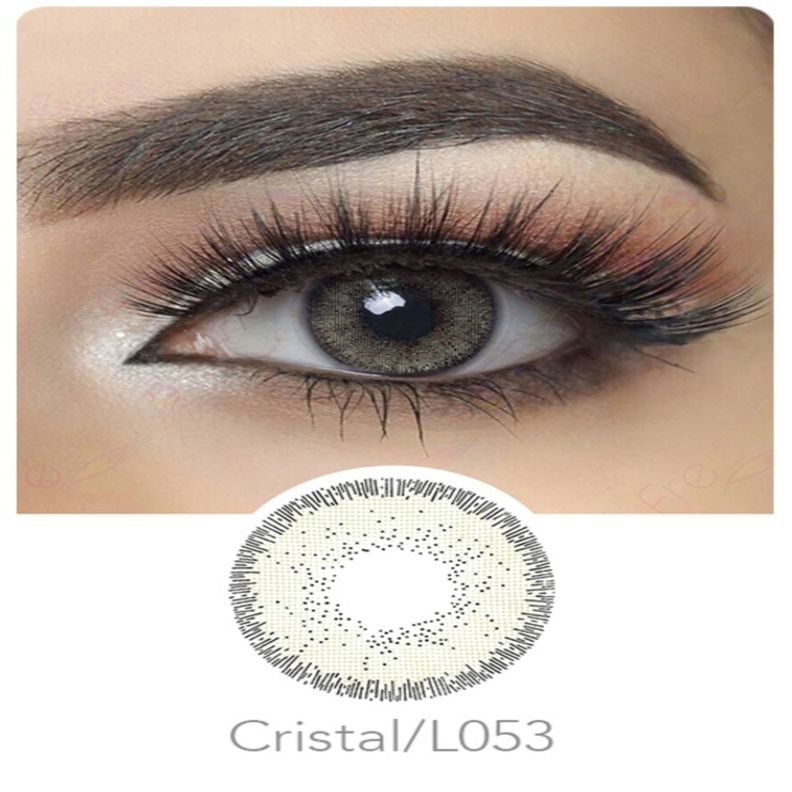 Par De Lentes De Contacto Línea Nature Color Cristal-1
