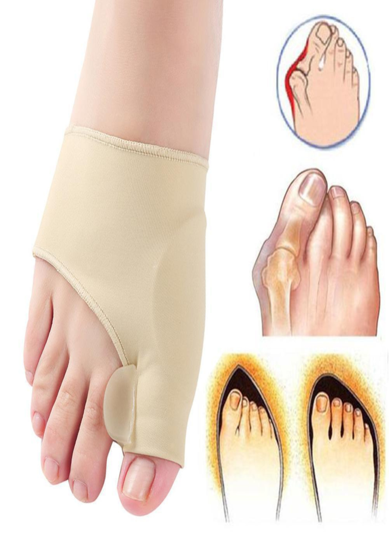 CORRECTOR DE TELA PARA HALLUX VALGUS (JUANETE) CON SEPARADOR DE GEL-2
