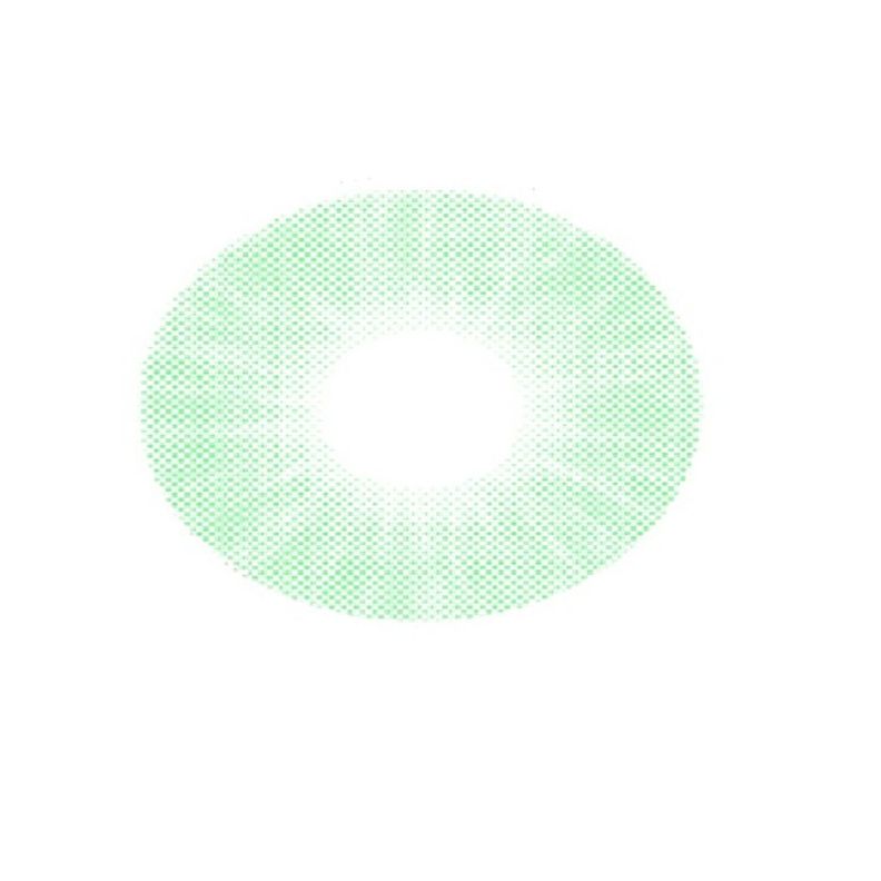 Par De Lentes De Contacto Línea Hidrocor Color Verde-0