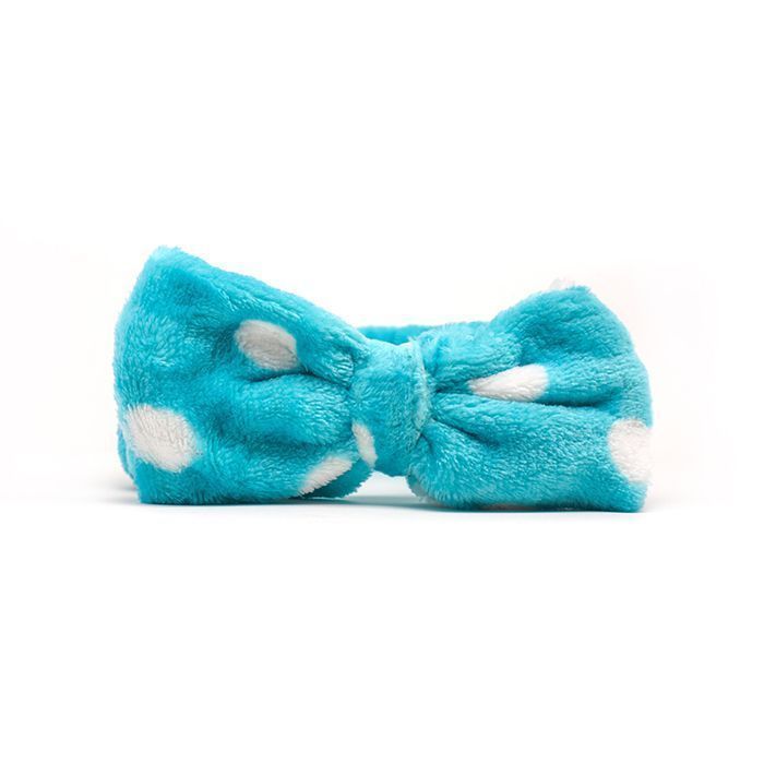 Cintillo Make Up Bow Lunar Turquesa Skinlab-0